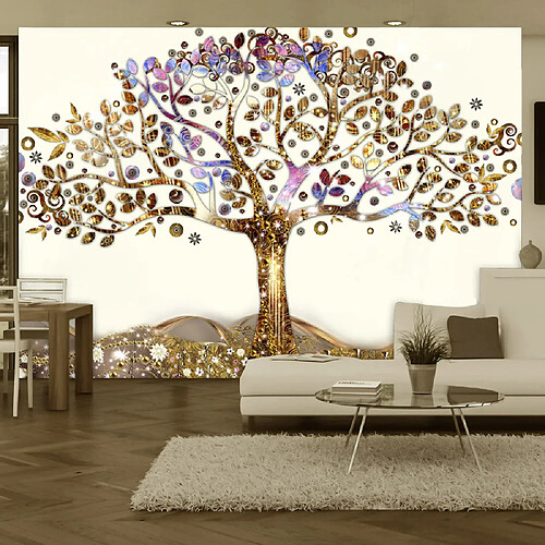 Artgeist Papier peint - Arbre doré [250x175]