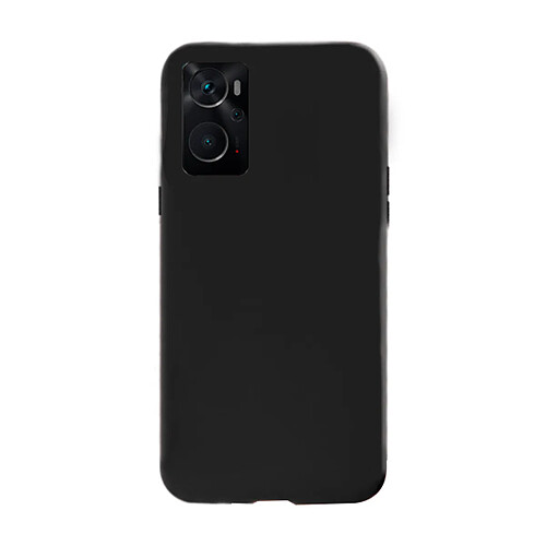 PHONECARE Coque Silicone Liquide pour Oppo Reno7 Z 5G - Noir