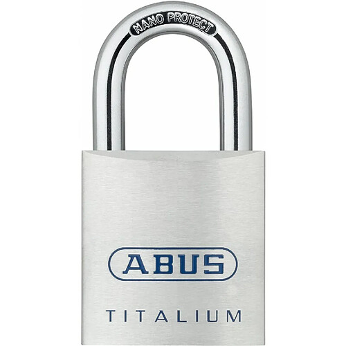 Abus Cadenas a clé TITALIUM haute anse 80TI/40HB40