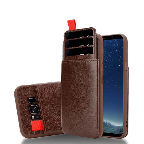 Cadorabo Coque Samsung Galaxy S8 PLUS Etui en Marron