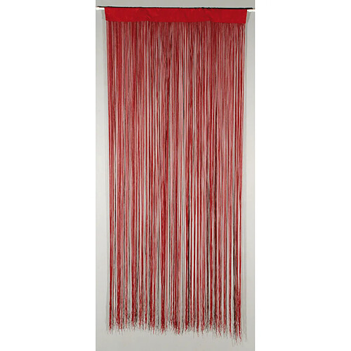 Confortex Rideau portière String pavot 90 x200 cm rouge