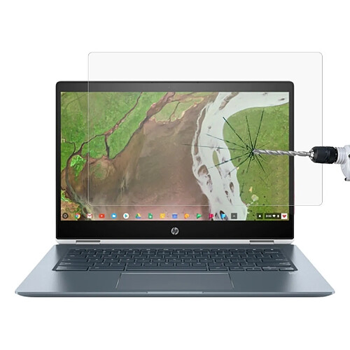 Wewoo Protection écran Film de en verre trempé pour d'ordinateur portable HP Chromebook x360 - 14-da0021nr 14 pouces