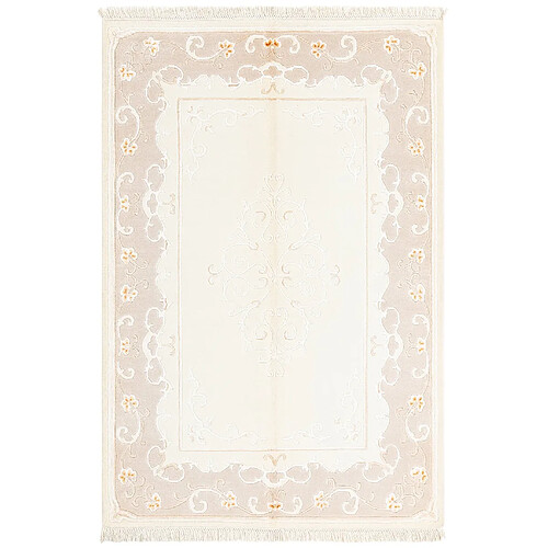 Vidal Tapis de laine 183x122 beige Darya