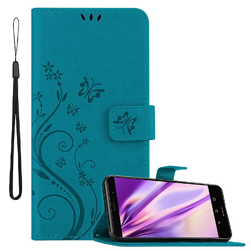 Cadorabo Coque Huawei MATE 9 Etui en Bleu