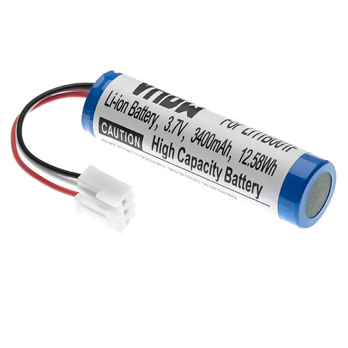 vhbw Li-Ion batterie 3400mAh (3.7V) pour haut-parleurs enceintes comme Harman / Kardon LI11B001F