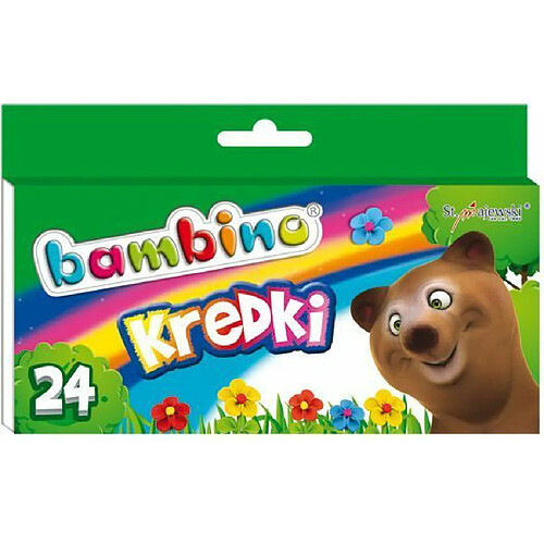 Kredki Bambino swiecowe 24 kolory