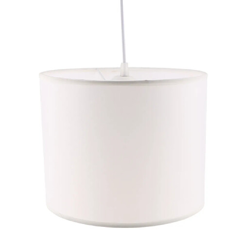 Lustre en tissu abat-jour Abat-jour abat-jour blanc