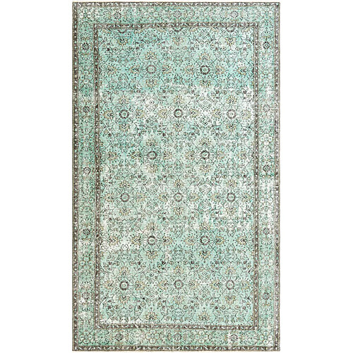 Vidal Tapis de laine 300x178 vert Ultra Vintage