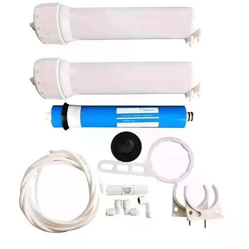 1 ensemble de Membrane 75Gpd Vontron RO + boîtier de Membrane 1812 RO + pièces de système de filtre à eau à osmose inverse