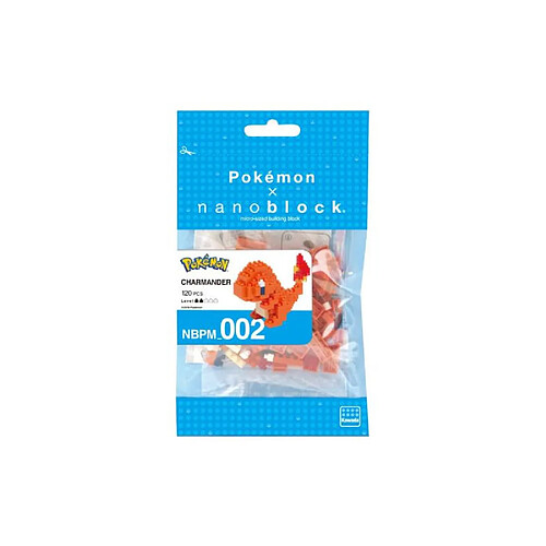 Jeu de construction Nanoblock Pokémon Salamèche