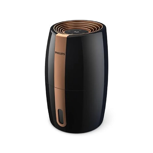 Philips Séries 2000 Humidificateur 2L 32m² 3 Vitesses NanoCloud Cuivre Noir