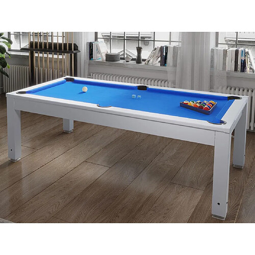 Vente-Unique Table transformable - Billard SNOOKER - Hauteur ajustable - 207*114*79 cm