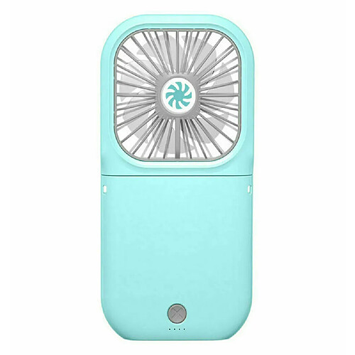 (Bleu) Hansona Mini Ventilateur Suspendu Portable Pliable pour le Cou