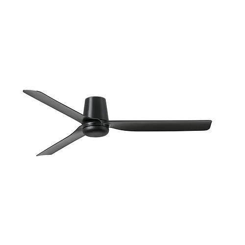 Faro Barcelona Ventilateur de plafond Tub Medium noir DC 6 vitesses