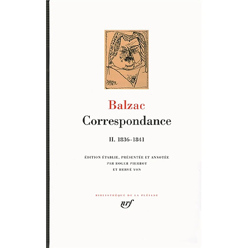 Correspondance. Vol. 2. 1836-1841 · Occasion