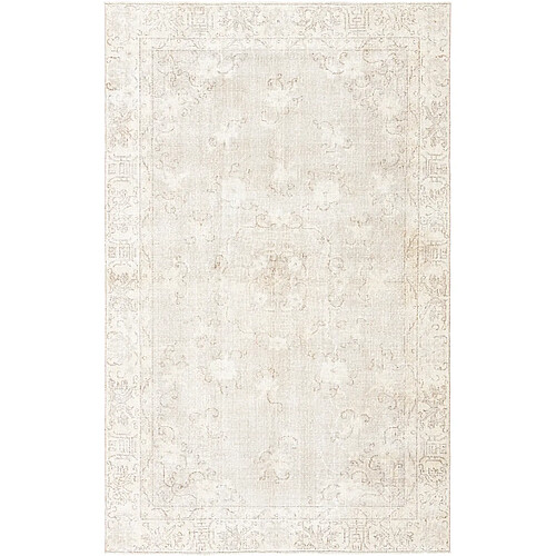 Vidal Tapis de laine 254x157 beige Ultra Vintage