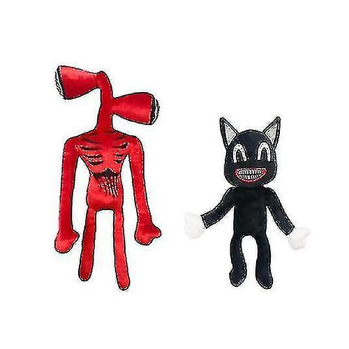 Universal 2/set, Peluche Siren, Poupée Peluche Siren, Noyer Legend Horror Black Cat