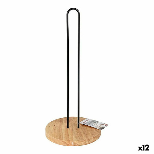 Porte-rouleaux de Cuisine Quttin Rustic 15 x 15 x 33 cm (12 Unités)