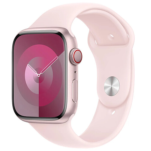 Sport Band pour Apple Watch Series 1 á 10 / SE / Ultra (2) (44/45/46/49 mm) - Taille M/L - Light Pink