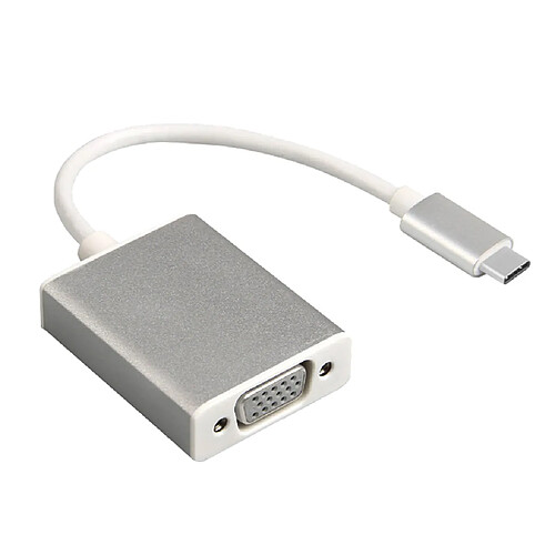 Type C À VGA Adaptateur Hub Vidéo Convertisseur Pour Macbook Splitteur Adapter