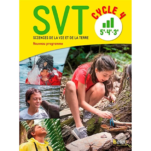 SVT, sciences de la vie et de la Terre, cycle 4, 5e, 4e, 3e : nouveau programme · Occasion