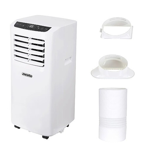 Climatiseur Mobile 5000 BTU, Télécommande Minuterie, Contrôle de la Température, 550, Blanc, Mesko, MS 7911