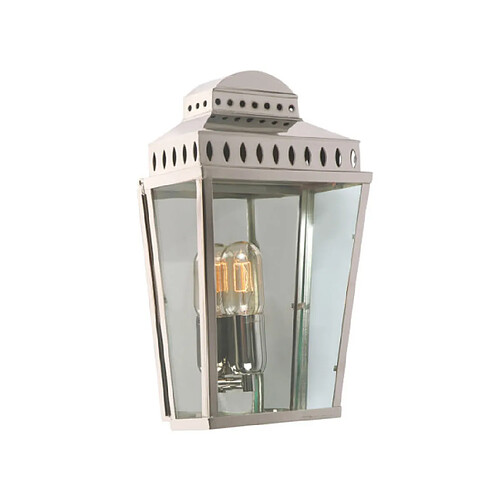 Elstead Lighting Plafonnier extérieur Mansion Nickel poli