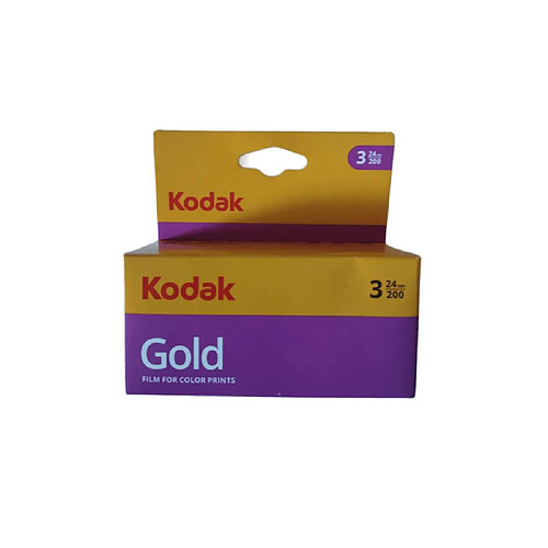 Kodak Gold Film 200 135 - 24 Exp - 3 Pack