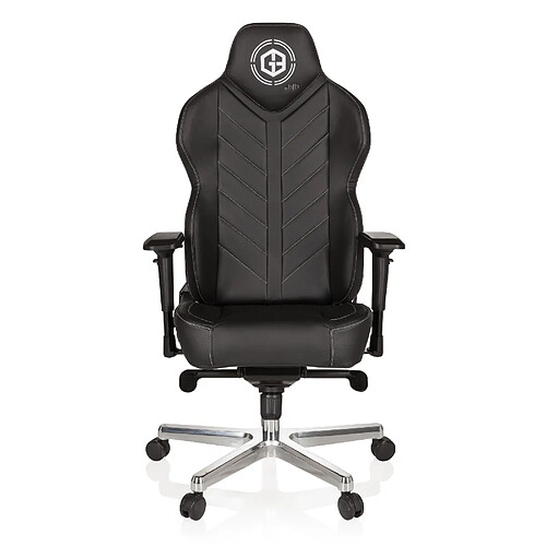 Chaise gaming / chaise de bureau GAMEBREAKER COLOSSUS simili cuir noir hjh OFFICE