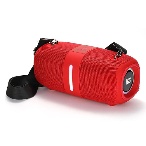 Yonis Enceinte Bluetooth Portable Sans Fil Rouge