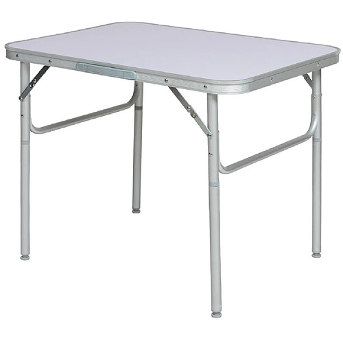 Helloshop26 Table de camping jardin pique-nique aluminium pliante 75x55 cm 2008032