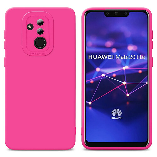 Cadorabo Coque Huawei MATE 20 LITE Etui en Rose