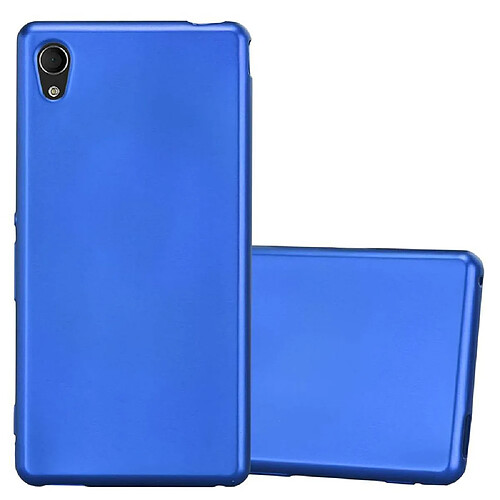 Cadorabo Coque Sony Xperia M4 AQUA Etui en Bleu