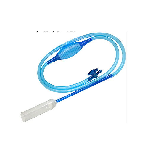 Aquarium Siphon Pump Fish Tank Cleaner Water Changer With Outlet Valve