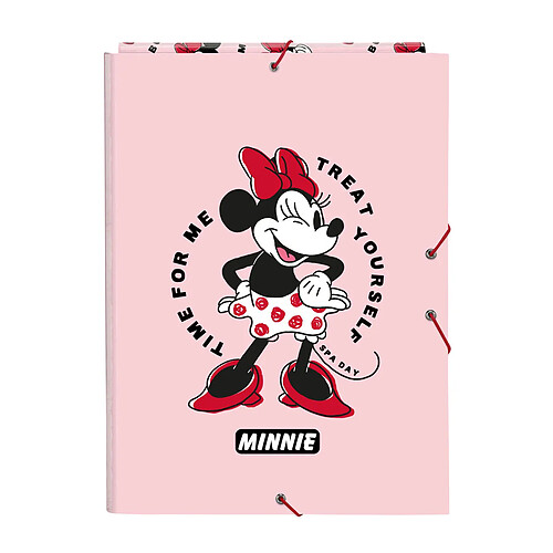 Classeur Minnie Mouse Me time Rose A4