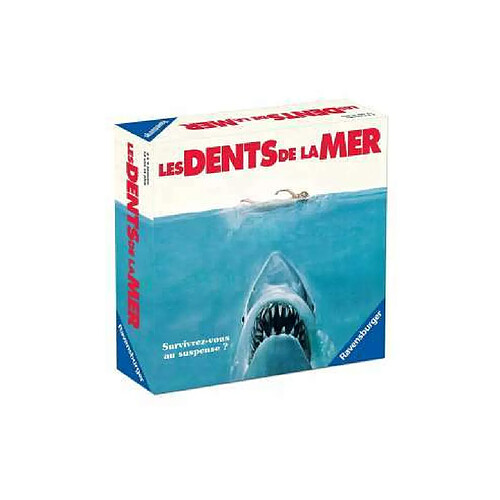 Ravensburger - Les Dents de la mer - Film culte Spielberg - Jeu de stratégie - 26833 - 2 à 4 Joueurs