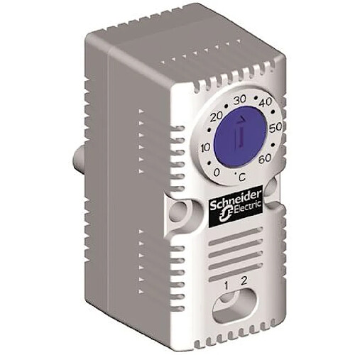 thermostat - climasys cc - a fermeture - bleu - schneider electric nsyccotho