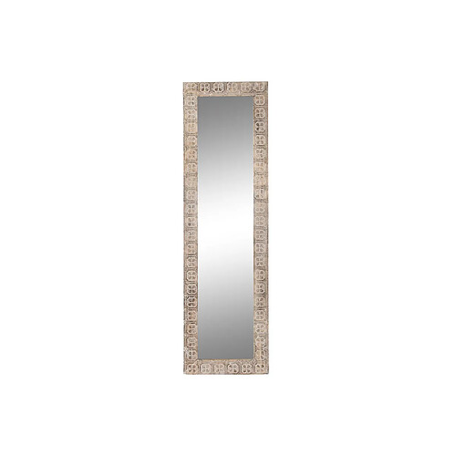 DKD Home Decor Miroir mural 44 x 150 cm - Verre Marron