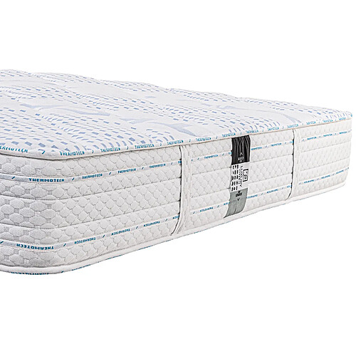 LUXURY LITERIE Matelas 140x190 cm, Funnybed, 24cm, mémoire de forme, ferme, indépendance du couchage, face été/hiver