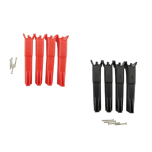 8pcs Kits de Extensions Amortisseur Améliorer Train d'atterrissage Trépieds pour Hubsan X4 H502S H502E Drone