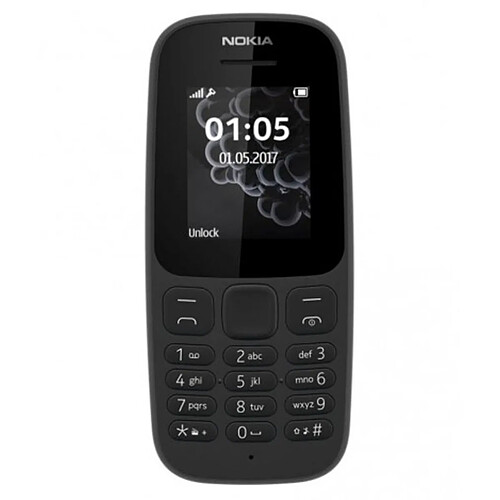 Nokia 105 2019 4th Edition Noir SIM unique