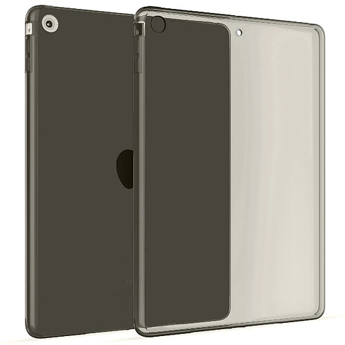 OKULI Transparent Étui Silicone Coque Housse Case Cover pour Apple iPad Mini 1, Mini 2, Mini 3 en Noir