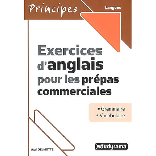 Exercices d'anglais pour les prépas commerciales · Occasion