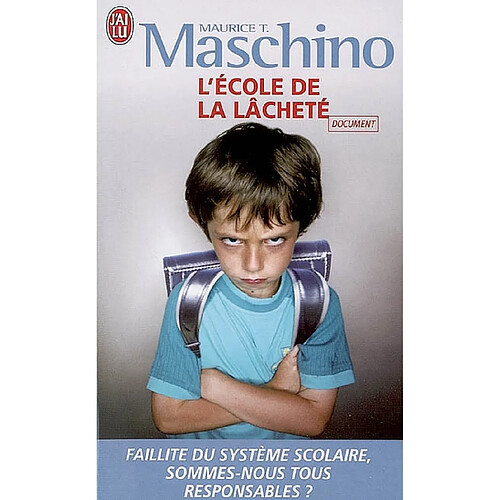 L'école de la lâcheté · Occasion