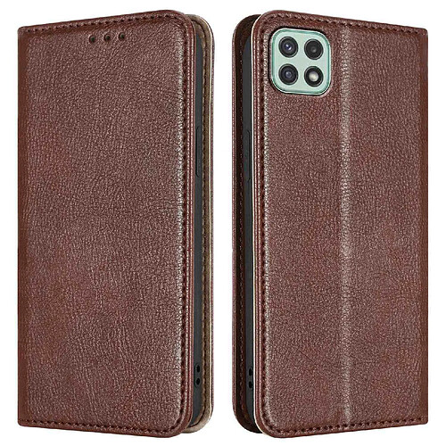 Cadorabo Coque Samsung Galaxy A22 5G Etui en Marron