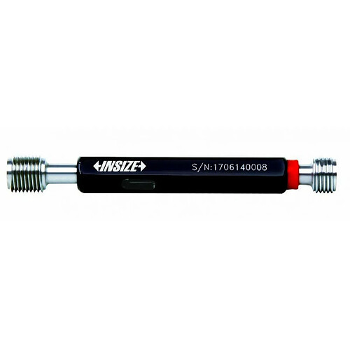 Insize 4130?6 filetage Bouchon Mesureur 6H, Go et no-go, ISO 1502, M6 x 1