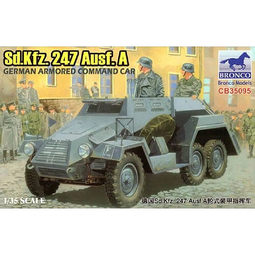 Bronco Models Maquette Véhicule Sd.kfz.247 Ausf.a German Armoured Car