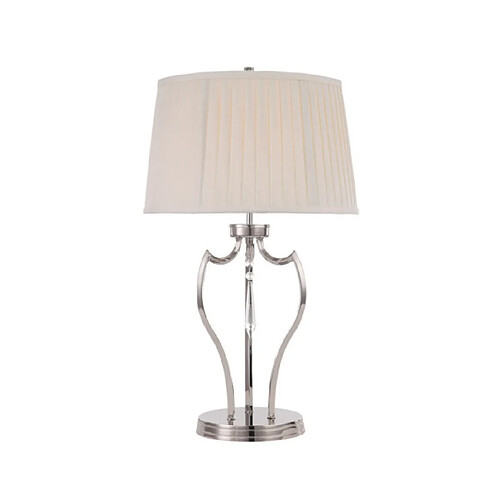 Elstead Lighting Lampe de table Pimlico Nickel poli