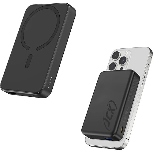 SANAG Portable Power Banks Magnétique 5000Mah, Externe Batterie, 20W Usb-C, Chargeur Portable, Power Bank Magnétique Pour Iphone 15/14/13/12/Pro/Pro Series-Noir