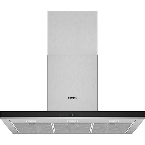 Hotte décorative murale 90cm 55db 718m3/h inox - lc97bhp50 - SIEMENS